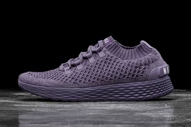 Nobull Knit Runner Men's Running Shoes Purple | Australia (YE5308)